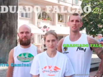 ABADA-Capoeira, Russia, Moscow, 11/08/2013. Mestre Camisa Parabens!